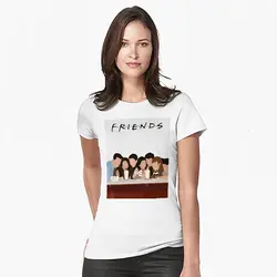 تیشرت زنانه طرح Friends - کد WT1051008 - پوشین