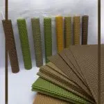 برگه موم رنگی