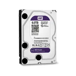 هارد اینترنال وسترن دیجیتال بنفش WD Purple ظرفیت 6 ترابایت - رابولند