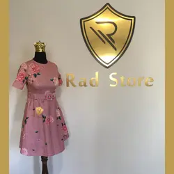 مجلسی گلدار صورتی