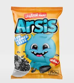 تخمه آفتابگردان نمکی  100 گرمی