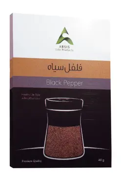 فلفل سیاه جعبه 40 گرم
