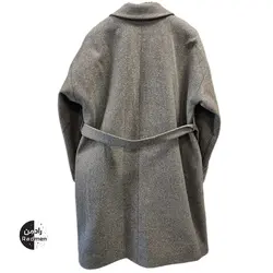 پالتو مردانه طوسی VAMOS