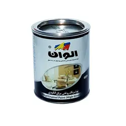 رنگ روغنی آبی نفتی براق الوان کد 165 حجم 1000ml