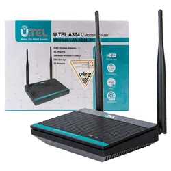 مودم ۲ آنتن U.TEL A304U ADSL N300