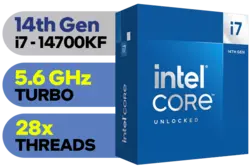 پردازنده اینتل مدل Cpu Core i7 14700KF Tray