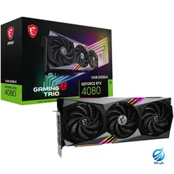 کارت گرافیک ام اس آی مدل Vga MSI GeForce RTX 4080 16GB GAMING X TRIO