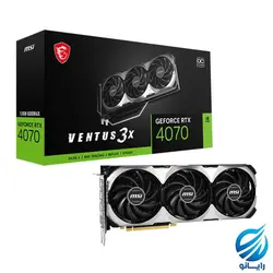کارت گرافیک ام اس آی مدل Vga MSI GeForce RTX 4070 VENTUS 3X 12G OC GDDR6X