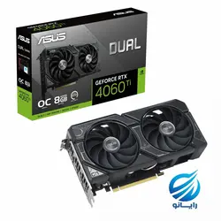 کارت گرافیک ایسوس مدل Vga Asus Dual GeForce RTX 4060TI OC Edition 8GB GDDR6