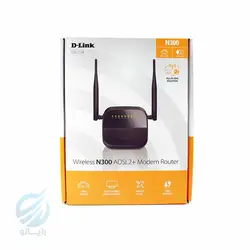 مودم روتر +ADSL2 بیسیم 300Mbps دی لینک مدل DSL-124