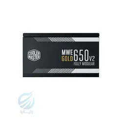 منبع تغذیه کامپیوتر کولر مستر MWE GOLD 650 V2 FULL MODULAR