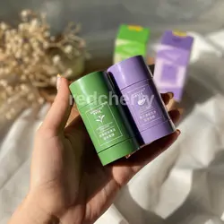 ماسک استیکی چای سبز و بادمجان