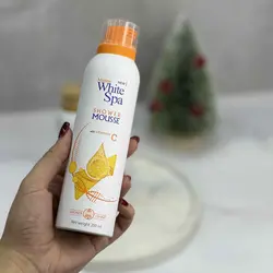 شاور موس و فوم اصلاح داخل حمام وایت اسپا