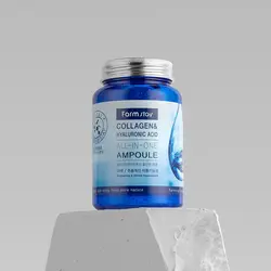 آمپول آبرسان صورت کلاژن و هیالورونیک اسید فارم استی Farmstay