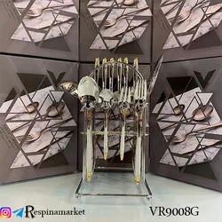 ست قاشق و چنگال ۶نفره ۳۳ پارچه ورسا مدل VR9008