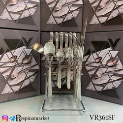 ست قاشق و چنگال ۶نفره ۳۳ پارچه ورسا مدل VR361