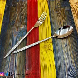 سرویس قاشق چنگال ۳۰ نفره ۱۵۱پارچه مات و براق ورسا مدل VR424S