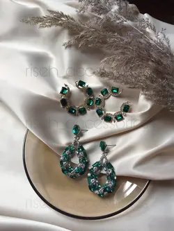 گوشواره طرح جواهر