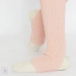 گتر باراوسل صورتی - روبان برند ورزشی_هنری بانوان - گتر باراوسل و باله بافتنی صورتی