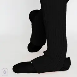 گتر باراوسل مشکی - روبان برند ورزشی_هنری بانوان - گتر باراوسل و باله