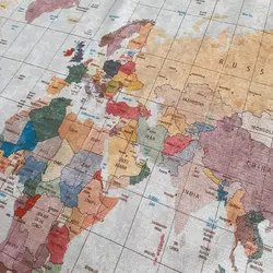 پوستر طرح نقشه جهان کد110