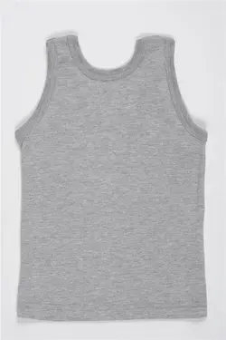 زیرپوش رکابی پسرانه بایکار baykar کد 2214 ملانژ