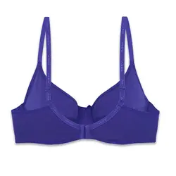 سوتین نخی فنردار زنانه نیو کد 406 آبی نفتی