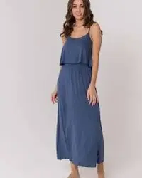 پیراهن بلند بندی زنانه monamise