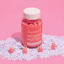 پاستیل ویتامین شوگر بیر Sugarbear مدل womens multi تعداد 60 عددی