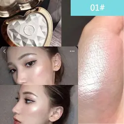 هایلایتر قلبی هدی موجی HUDAMOJI LOVE Highlight Powder