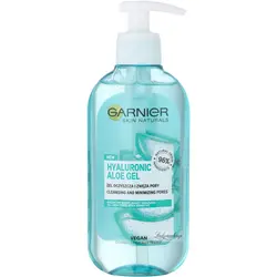 ژل شستشو گارنیر حاوی عصاره آلوئه ورا و هیالورونیک اسید 200 میل