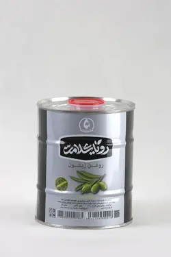 روغن زیتون فرابکر750سی سی قوطی فلزی رویای سلامت