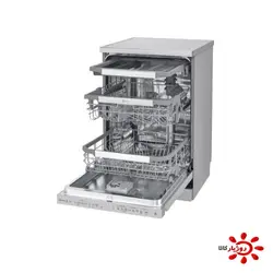 مشخصات، قیمت و خرید ماشین ظرفشویی ال جی 325 | ظرفشویی 14 نفره ال جی نقره‌ای