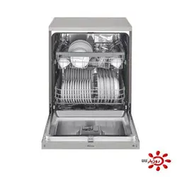 مشخصات، قیمت و خرید ماشین ظرفشویی ال جی 512 | 14 نفره رنگ نقره‌ای