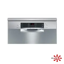مشخصات، قیمت و خرید ماشین ظرفشویی بوش SMS46NW03E با ظرفیت 14 نفره نقره‌ای