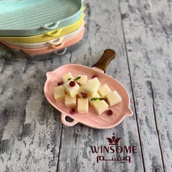 ظرف دسته چوب بیضی لبه دار وینسم(18)/H30010 | صدف کالا (فروشگاه بزرگ صدف)