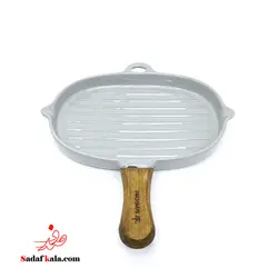 ظرف دسته چوب بیضی لبه دار وینسم(18)/H30010 | صدف کالا (فروشگاه بزرگ صدف)