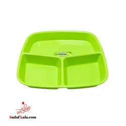بشقاب 3 خانه لیمون(36)/209400 | صدف کالا (فروشگاه بزرگ صدف)