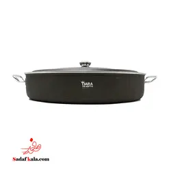 ماهیتابه سایز 48 گرانیت دو رو تیارا | صدف کالا (فروشگاه بزرگ صدف)
