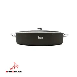 ماهیتابه سایز 36 گرانیت دو رو تیارا/36PT | صدف کالا (فروشگاه بزرگ صدف)