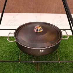 ماهیتابه سایز 54 گرانیت دو رو تیارا | صدف کالا (فروشگاه بزرگ صدف)