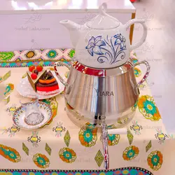 کتری قوری شیر دار 6 لیتر پرنسا تیارا/6070 | صدف کالا (فروشگاه بزرگ صدف)