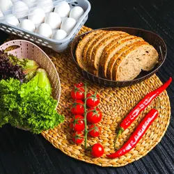 سبد نان و سبزی طرح بافت سایز 1 گلدپلاست(36)/0767 | صدف کالا (فروشگاه بزرگ صدف)