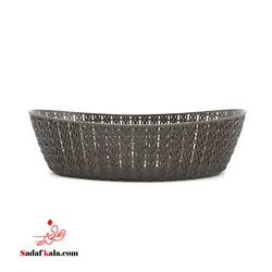 سبد نان و سبزی طرح بافت سایز 3 گلدپلاست (36)/0816 | صدف کالا (فروشگاه بزرگ صدف)