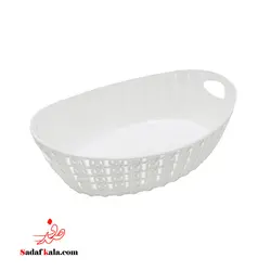 سبد نان و سبزی طرح بافت سایز 3 گلدپلاست (36)/0816 | صدف کالا (فروشگاه بزرگ صدف)