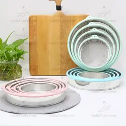 الک چهار تکه فلزی دور پلاستیک کدبانو(44)/400005 | صدف کالا (فروشگاه بزرگ صدف)