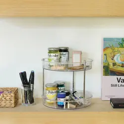 شلف آویسا 2 طبقه بیسان(12)/160 | صدف کالا (فروشگاه بزرگ صدف)