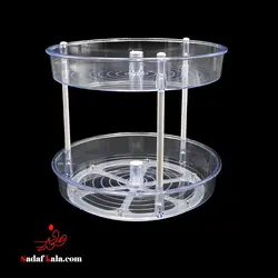 شلف آویسا 2 طبقه بیسان(12)/160 | صدف کالا (فروشگاه بزرگ صدف)