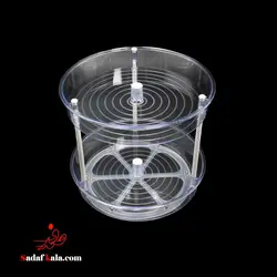 شلف آویسا 2 طبقه بیسان(12)/160 | صدف کالا (فروشگاه بزرگ صدف)