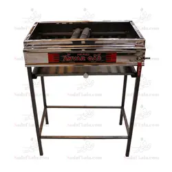 کباب پز استیل 60 سانت تک شیر پایه دار انوار | صدف کالا (فروشگاه بزرگ صدف)